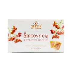 Šípkový čaj s medovou příchutí