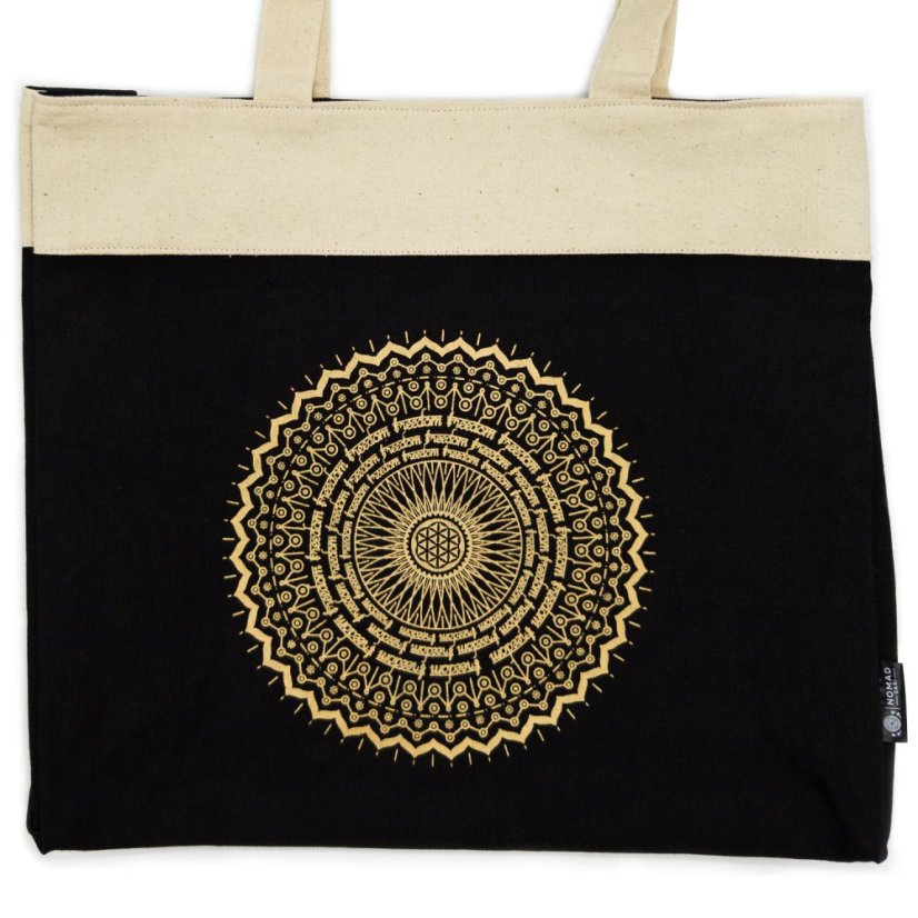Látková taška Svobodná mandala