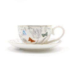 Espresso šálek Fleurs et papillons