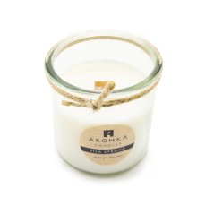 Sójová svíčka s dřevěným knotem Lípa