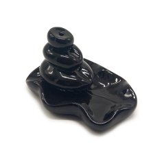 Stojan na vonné kužely Tekoucí dým Velké oblázky v jezírku