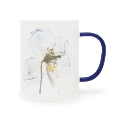 Skleněný hrnek Kosatec