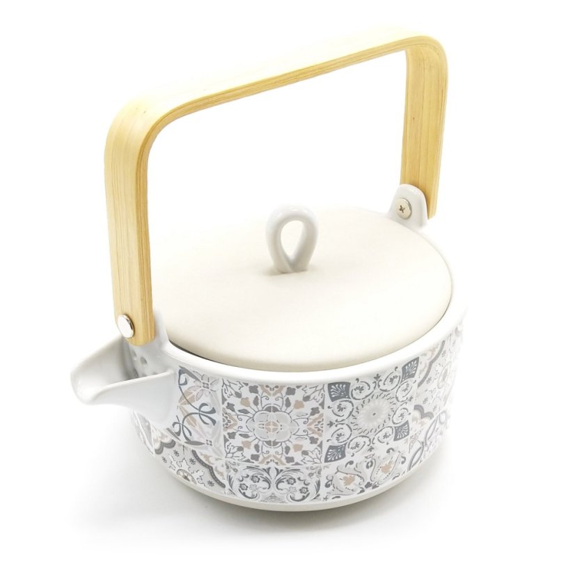 Konvice Casa Decor s šedými ornamenty