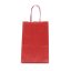 Červená papírová taška Pastelo malá