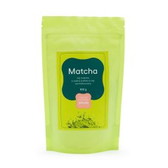Zelený čaj Matcha s příchutí jahody