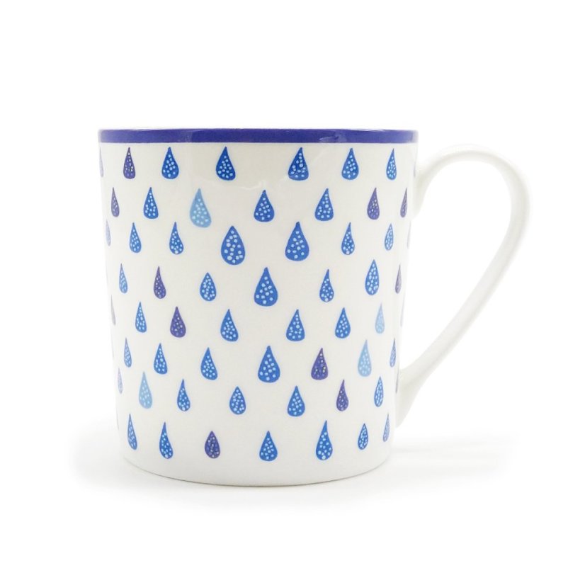 Hrnek Nordic blue raindrops