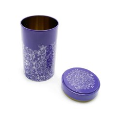 Plechová dóza Květinová mandala