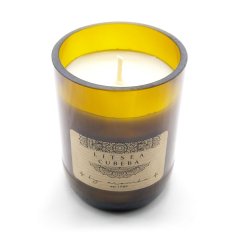 Svíčka v pivní lahvi Litsea cubeba