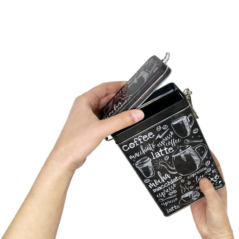 Plechová dóza Macchiato