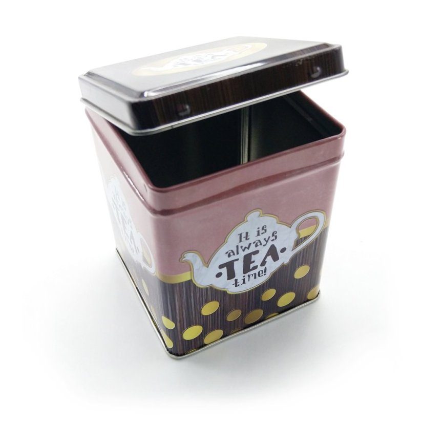 Plechová dóza Tea time