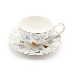 Espresso šálek Fleurs et papillons
