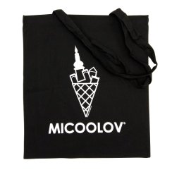 Černá látková taška Micoolov®