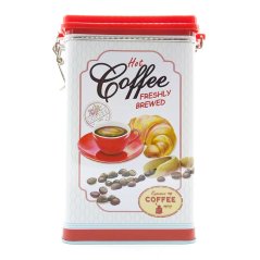 Plechová dóza Kávová zrna