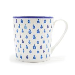 Hrnek Nordic blue raindrops