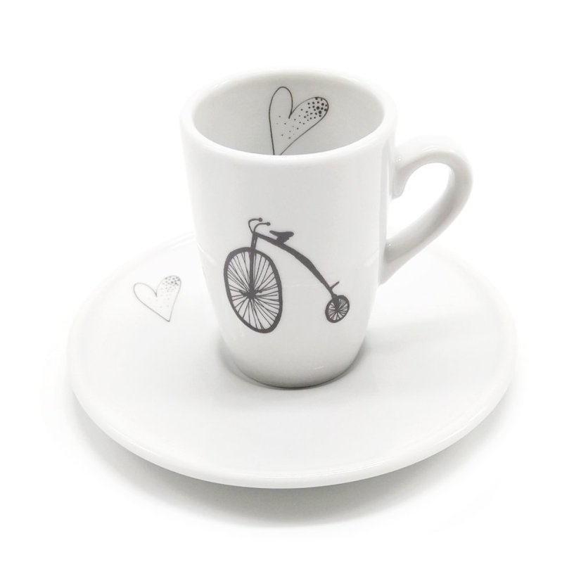 Espresso šálek Retro kolo