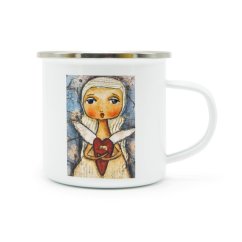 Smaltovaný hrnek Anděl lásky