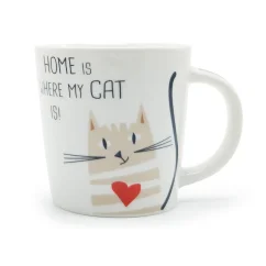 Hrnek Home is where my cat is