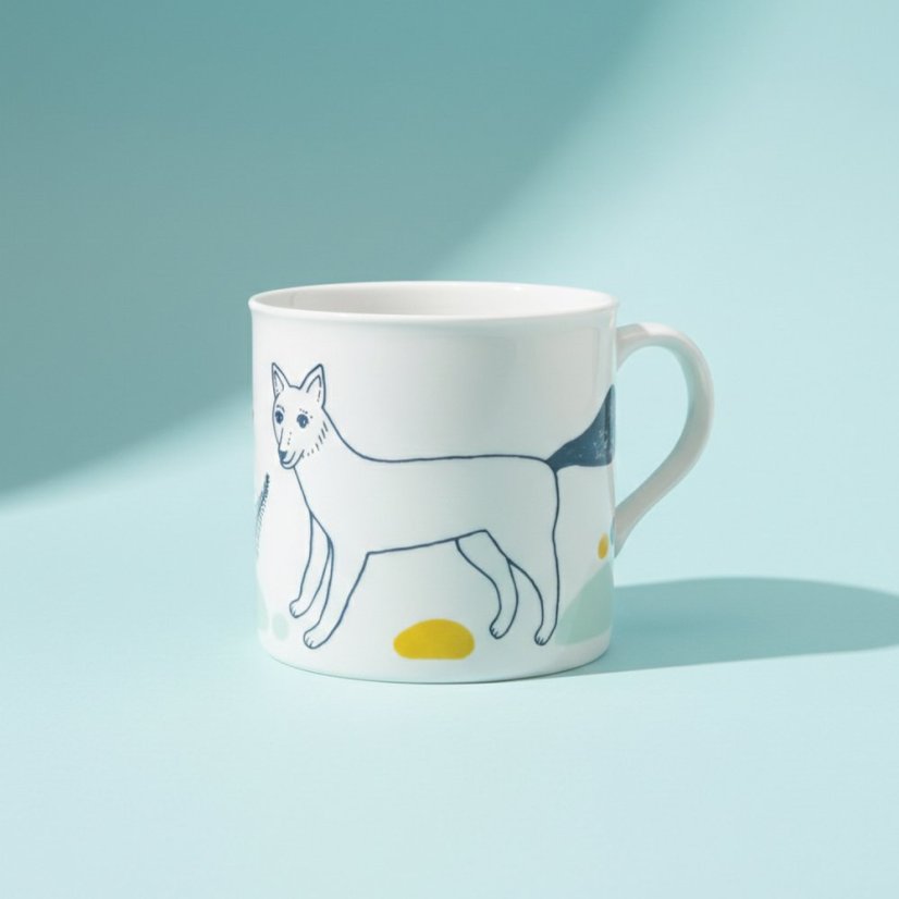 Hrnek Liška na výzvědách