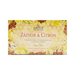Bylinný čaj Zázvor & Citrón