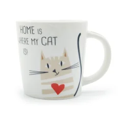 Hrnek Home is where my cat is