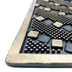 Gumová rohožka Spirála