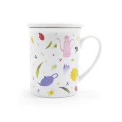 Hrnek se sítkem Česká louka