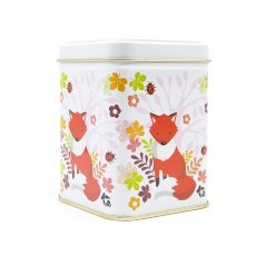 Plechová dóza Liška