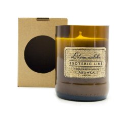 Svíčka v pivní lahvi Litsea cubeba