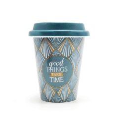 Cestovní hrnek Přepych chce svůj čas