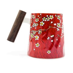 Hrnek s dřevěnou rukojetí Hanami