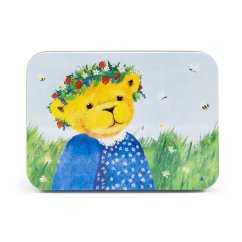 Plechová dóza Medvídek na louce
