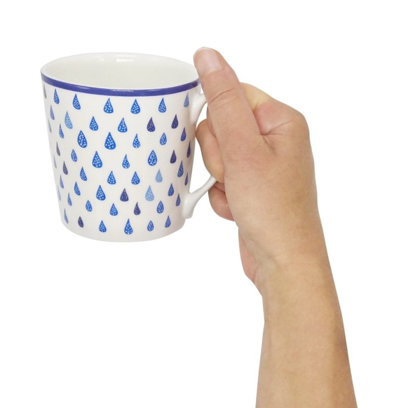 Hrnek Nordic blue raindrops