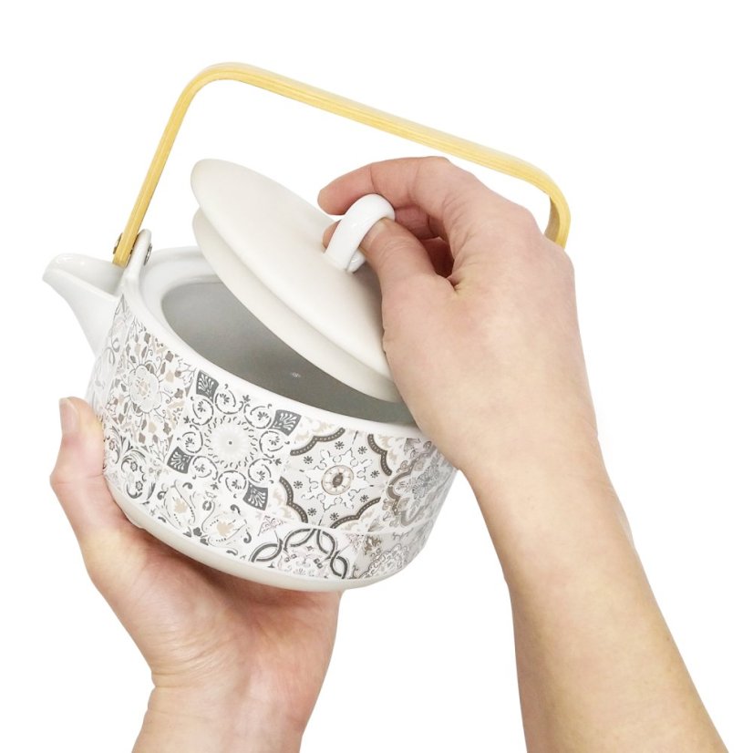 Konvice Casa Decor s šedými ornamenty