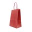 Červená papírová taška Pastelo malá