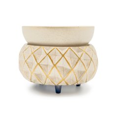 Lattice – 2 v 1 elektrická aromalampa a ohřívačka vosků i svíček