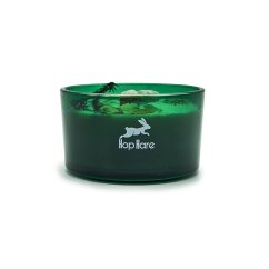 Květinová svíčka s krystaly Kouzelník