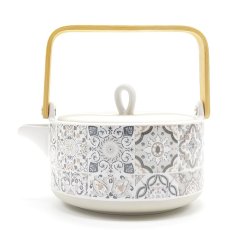 Konvice Casa Decor s šedými ornamenty