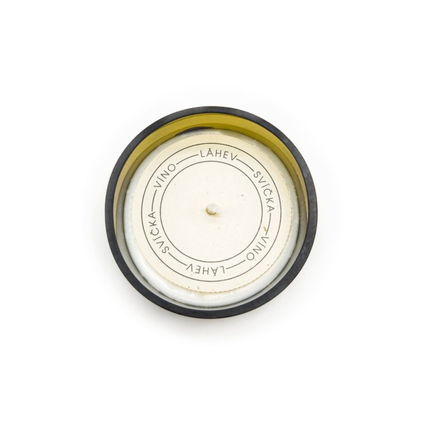 Svíčka ve vinné lahvi Sangria