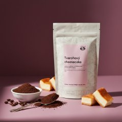Mletá káva Tvarohový cheesecake