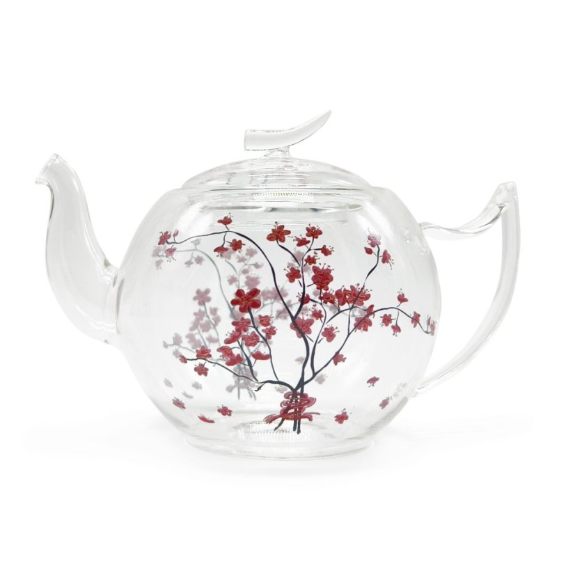 Skleněná konvice Cherry Blossom