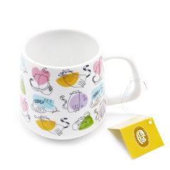 Hrnek Kočky a barevné tvary