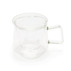 Skleněný hrnek se sítkem Livorno