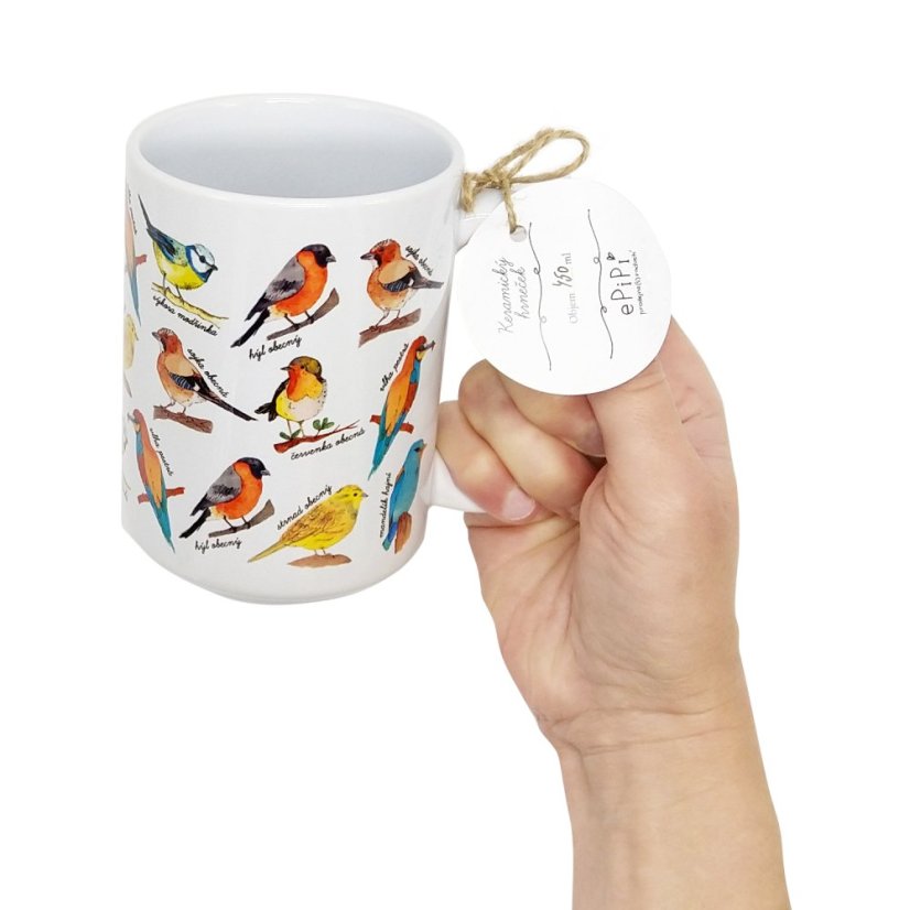 Hrnek Duhoví ptáčci