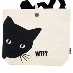 Látková taška WTF Kočka