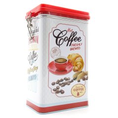 Plechová dóza Kávová zrna
