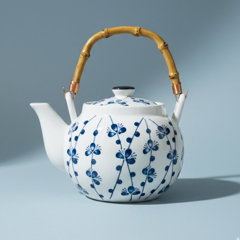 Porcelánová konvice Třešňové květy