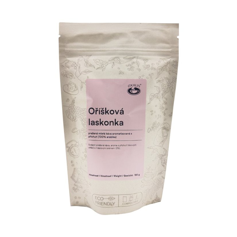 Mletá káva Oříšková laskonka