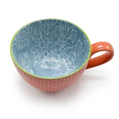 Hrnek Grey floral