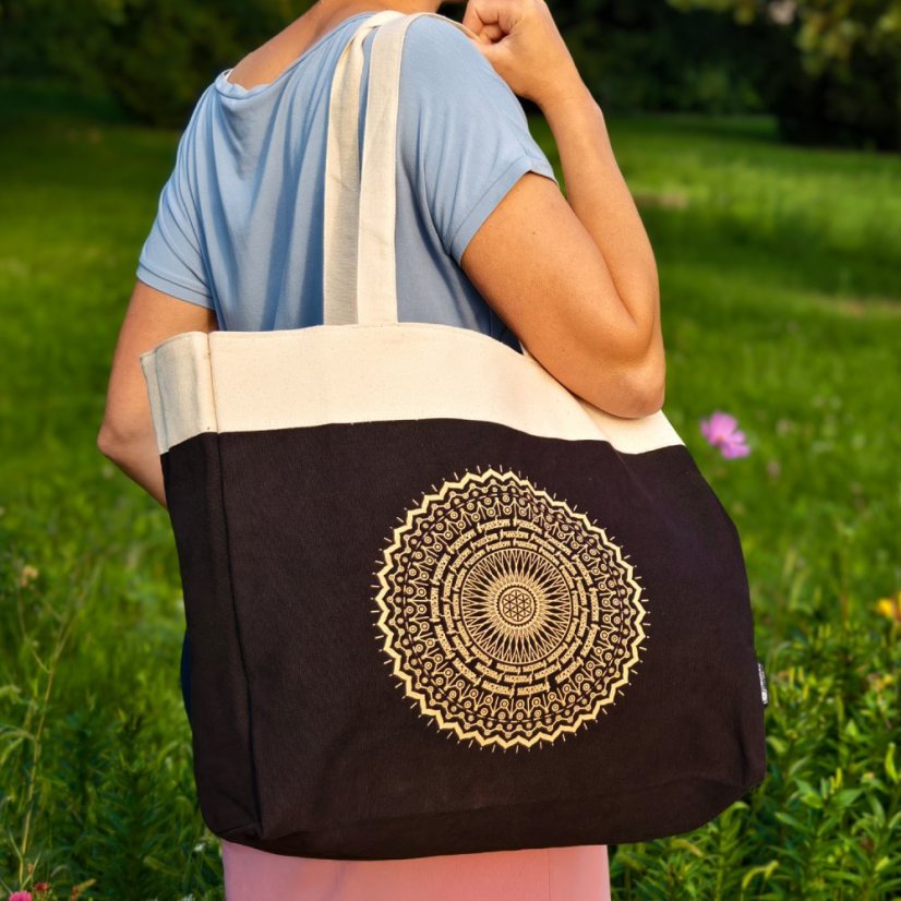 Látková taška Svobodná mandala