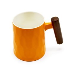 Hrnek s dřevěnou rukojetí Clementine Facette